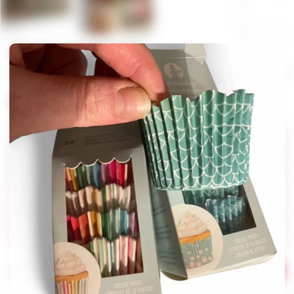 100’s! Of Wilton and assorted Colorful Baking Cups